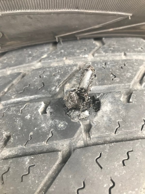 Tire repair and plug service
